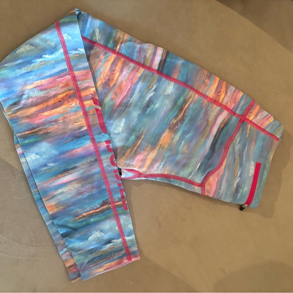 BETTER BODIES Kids Leggings - Blue, Pink, Orange